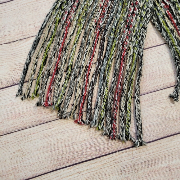 🌞Echo wool blend multi colored scarf - Picture 3 of 4